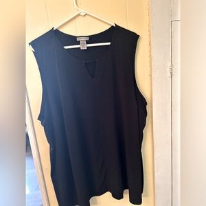 Black tank top 3X